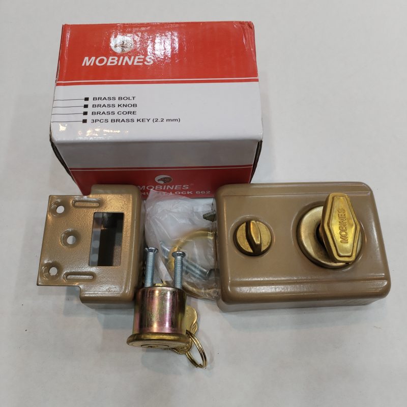 قفل شب بند مغزی دار موبینس