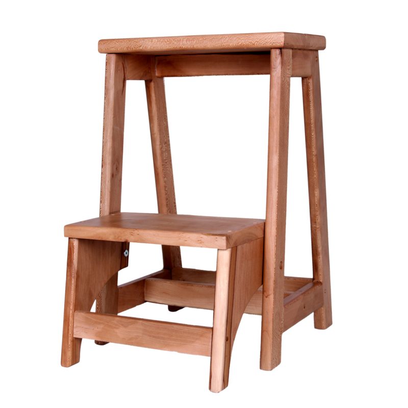 چهارپایه چوبی